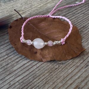 Anam Cara Armband Herzenslicht Rosenquarz