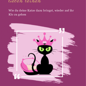 Wenn Katzen das Klo lieben lernen