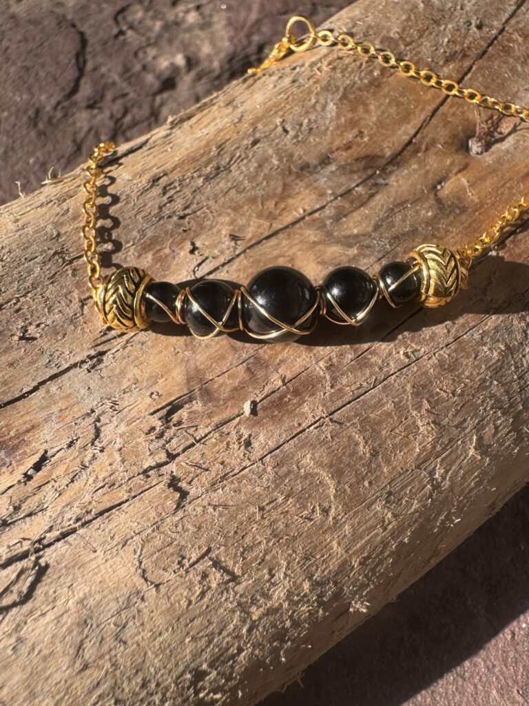 Armband Schwarzer Turmalin